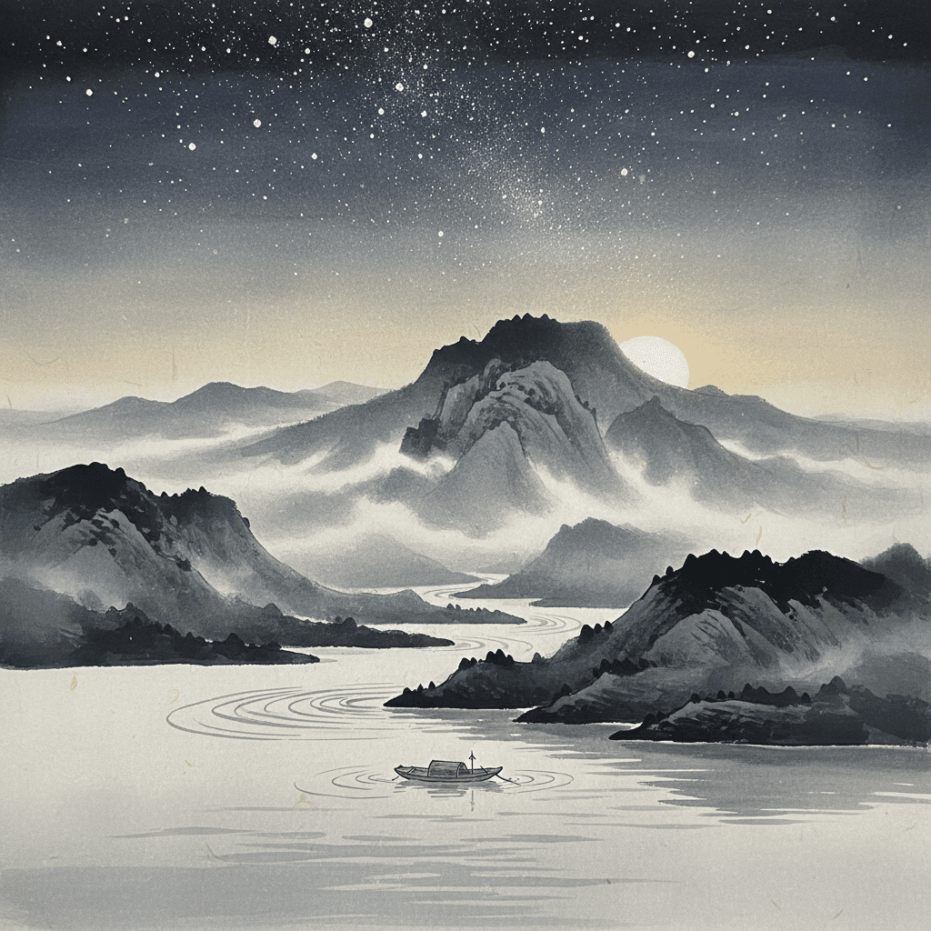 El Dao es vacío; pero al usarlo nunca se colma. Profundo, parece ser el ancestro de los diez mil seres. Amortigua su agudeza, desata sus enredos, suaviza su resplandor y se confunde con el polvo. Hondo y sereno, parece estar ahí. No sé de quién sea hijo; parece anterior al Señor del Cielo. - Laozi